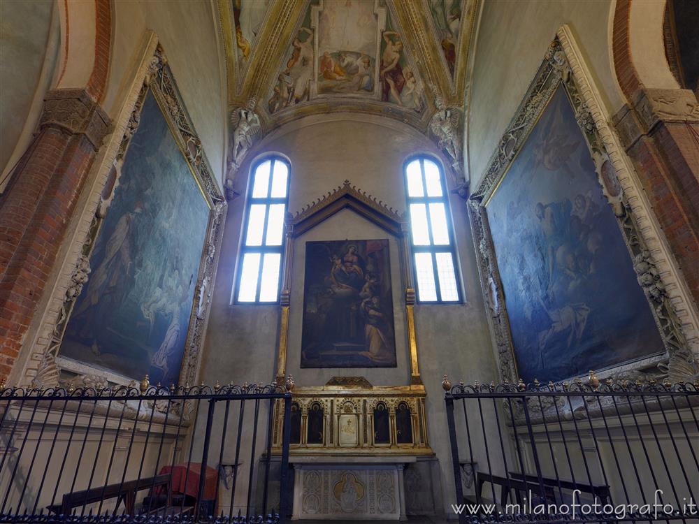 Milan (Italy) - Interior of the Chapel of St. Vincenzo Ferrer in the Basilica of Sant'Eustorgio